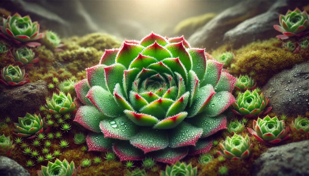 Sukulent Çeşitleri - Sempervivum